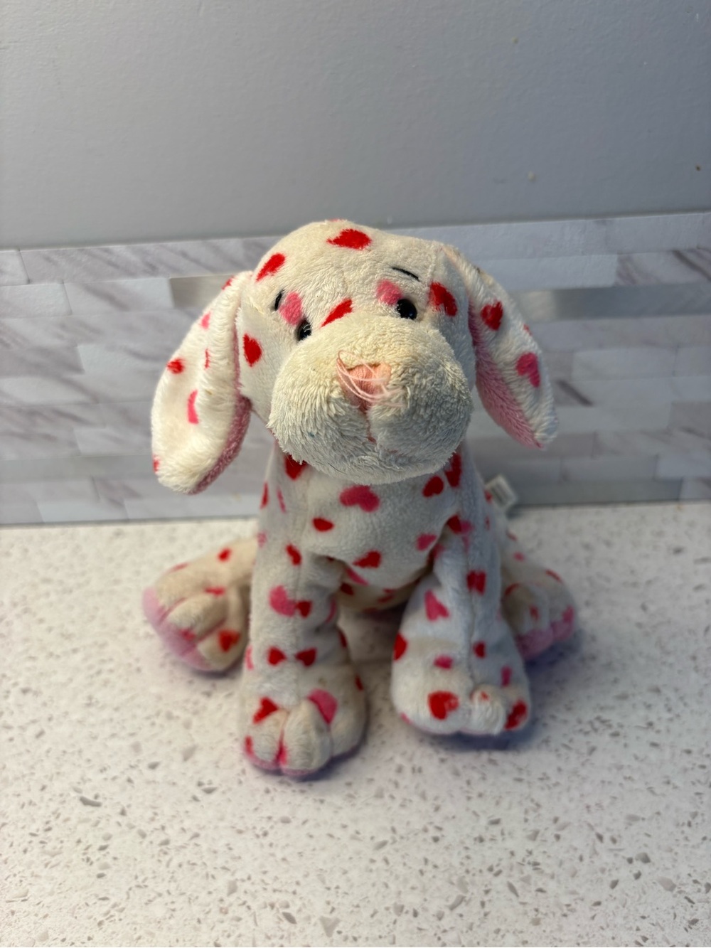 RARE Vintage Webkinz Love Puppy HM131 Retired 2006 Ganz Plush